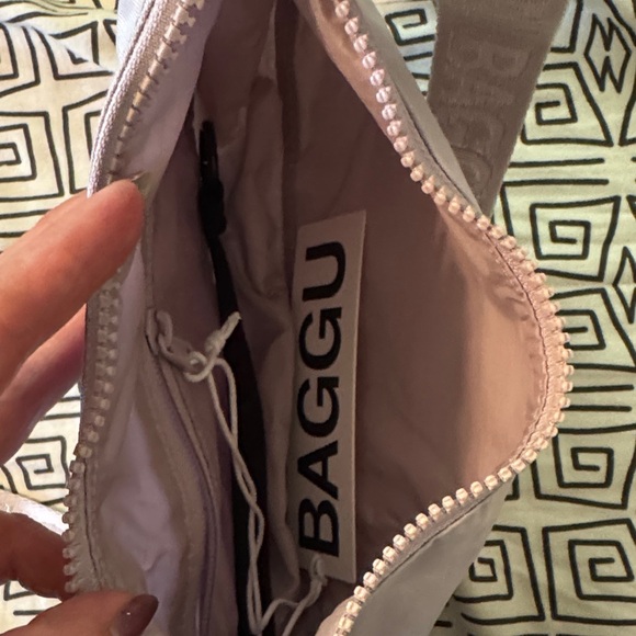 BAGGU Lavender small crescent bag - Picture 3 of 4